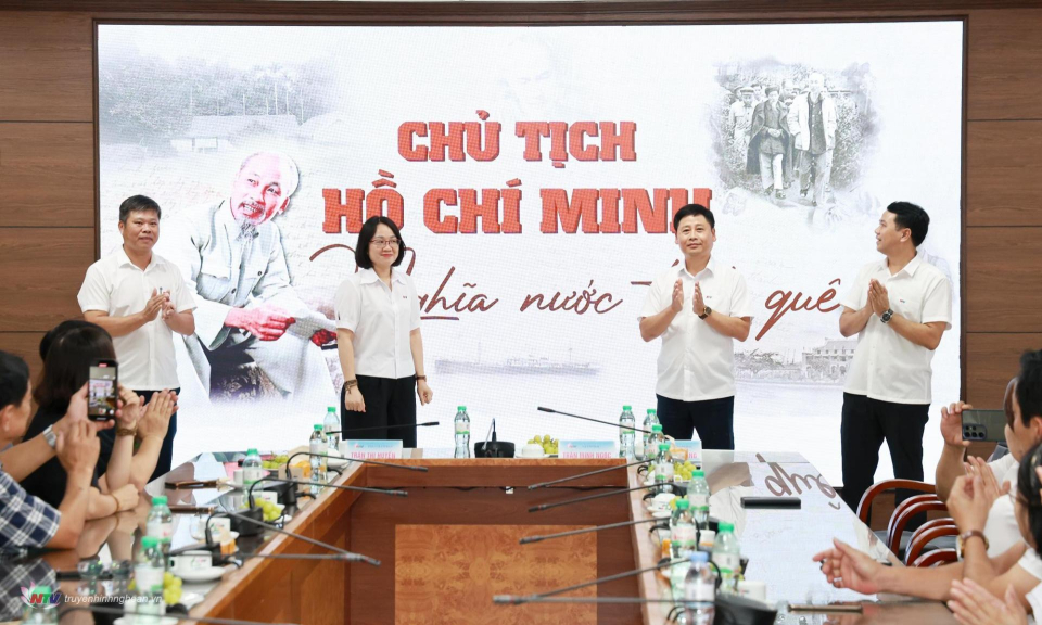 Đài PT-TH Nghệ An ra mắt chuyên trang "Chủ tịch Hồ Chí Minh - Nghĩa nước tình quê"