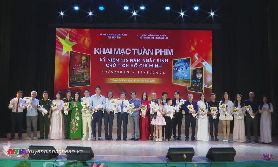 Khai mạc Tuần phim kỷ niệm 135 năm Ngày sinh Chủ tịch Hồ Chí Minh