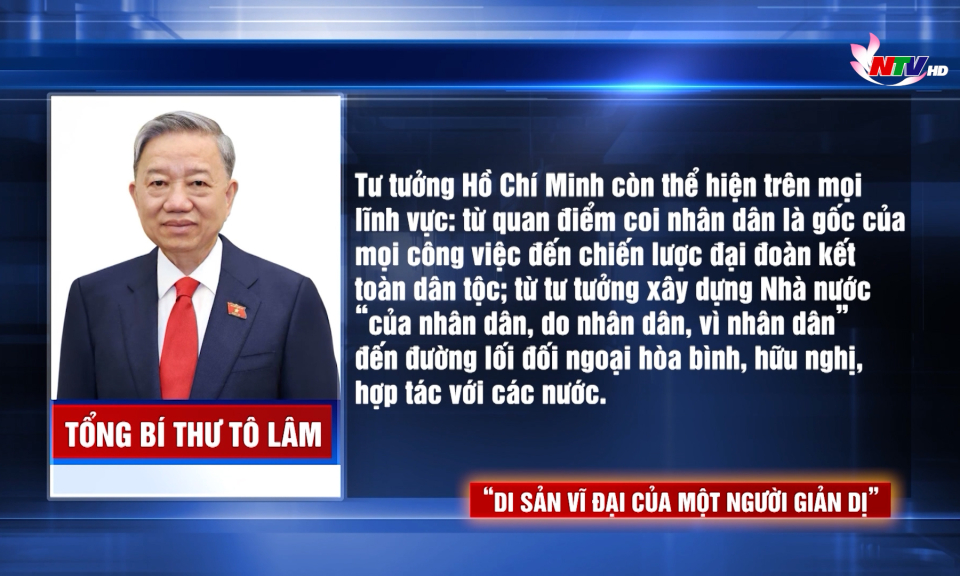 Tổng Bí thư Tô Lâm: Bác vẫn cùng chúng cháu hành quân